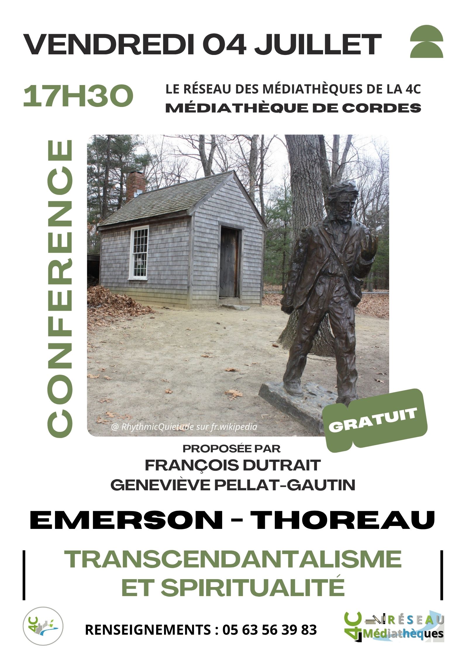 Conference Transcendantalisme Juillet 2025